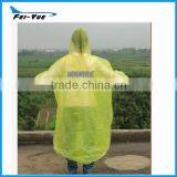 Supply One-off Use PE Customized Rain Coat thumbnail-1