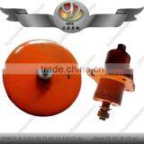 Agriculture Walking Tractor Parts Metal Tail Wheel Holder Assembly thumbnail-2