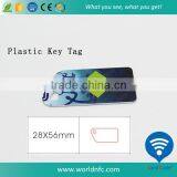 Printed Plastic Key Tag, Membership Key Tag Card for Promotion thumbnail-1