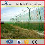 Heavy Duty Razor Barbed Triangle Bending Welded Wire Airport Fence With Y Post thumbnail-2
