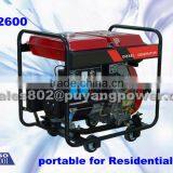 50Hz 220V Single Phase Portable Diesel Generator 2000W thumbnail-1