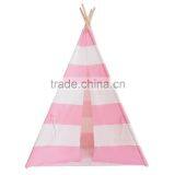 High-quality OEM Promotional Cotton Canvas Kids Room Teepee Indian Tent Tepee Tipi Wholesale thumbnail-3
