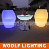 Modern Appearance Nightclub Bar Glow LED Plastic Furniture thumbnail-5