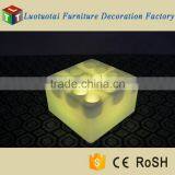 Remote Control PE Plastic Illuminated LED Square Wine Tray/glowing Ice Bucket thumbnail-4