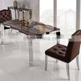 TH729 Foshan Low Price Dining Room Marble Table for Sale thumbnail-2
