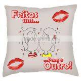 DIY Printing Funny Sublimation Washable Pillow Case For Promotion