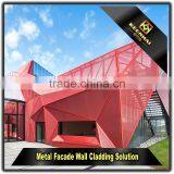 Decorative Powder Coated Aluminium Modern Design of Building Facade thumbnail-2