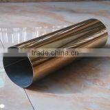 304 Golden Decorative Stainless Steel Pip Tube in Good Price thumbnail-3
