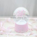 Custom Decorative Cherry Tree Snow Globe With Blowing Snow thumbnail-2