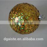 Festival Shiny Ball Ornament 7cm Diameter Glowing Color Hanging Ball thumbnail-3