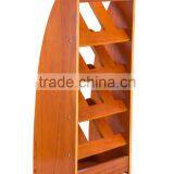 Paulownia Wooden Shoes Rack With Six Layers thumbnail-3
