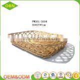 Cheap Woven Decorative Tray Wicker Fruit Basket thumbnail-3