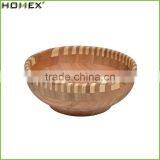 Hot Sale New Lifestyle Bamboo Salad Bowl Wooden Bowl/Homex_Factory thumbnail-2
