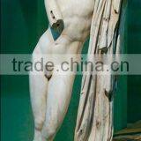 Famous Life-size no Arms Nude Man Marble Statue Indoor Decoration thumbnail-1