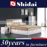 King Size Bed Dimensions White Chinese Modern Bed Frame thumbnail-4