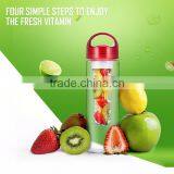 Clear Plastic Shaker Drinking Bicycle Shaker Water Bottle thumbnail-3