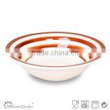 Handpainted Ceramic Soup Bowl thumbnail-2