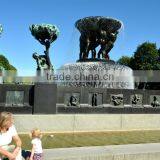 Outdoor Decorative Metal Material Large Bronze Statue Garden Fountain Hot Sale thumbnail-3