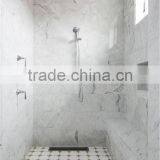 Cheapest Interior Wall Designs Natural Stone White Marble Fllooring Tiles thumbnail-1