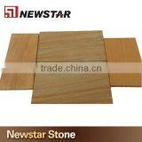 Yellow Wood Grain China Sandstone Cladding thumbnail-2