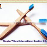 Kids Comfortable Bamboo Toothbrush With Travel Case thumbnail-4