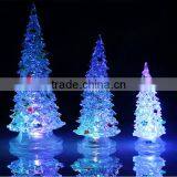 Craft Plastic Acrylic New Popular Christmas Tree Led Lighting Decoration thumbnail-1