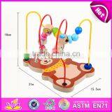 2017 New Design Educational Kids Play Wooden Toy Bead Maze W11B135 thumbnail-5