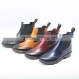 Wine Navy Black Brown Two Color New Technology Waterproof Chelsea Shoes Rain Boots thumbnail-1