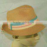 Kid's Wheat Straw Hat Cute Design thumbnail-3