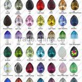 Emerald Color Crystal Stone Rivoli Cut Calibrated Beads for Decorative Dress thumbnail-6