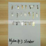 Slider Stocklot for Nylon Zipper, Metal Zipper thumbnail-1