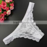 Stock Hot Selling Flower Embroidered Patterned Cute Women Sey Lace Briefs seamless Panties Thongs G-string Lingerie Underwear br