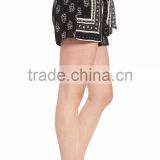 MGOO Latest Design Beautiful Pattern Women Shorts Sublimation Printing Chiffon Jogger Pants thumbnail-4