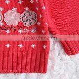 Latest Design Child Winter Sweater Cotton Toddler Girl Pullover thumbnail-4