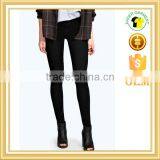 2016 Fashion Skinny Jeans Knee Ripped Denim Jeans for Ladies Wholesale thumbnail-1