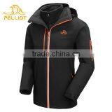 Wholesale OEM Mens 3 In1 Waterproof 10000mm Outdoor Jacket thumbnail-4