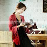 Women Leisure Loose Kimono Cardigan thumbnail-5