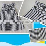 Hot Selling Baby Girls Clothing Boutique Dress Images New Designs Stripes Dress thumbnail-1