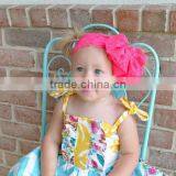 Big Lace Bow Tie Wide Lace Headband for Kids thumbnail-3