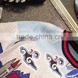 High Quality Custom Spring New Three-dimensional Castle Pattern Round Neck Collar Sweater thumbnail-4