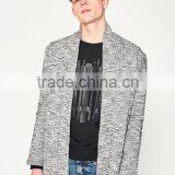 Mens Fashion Chunky Wool Heavy Knit Thick Cardigan Sweater From OEM Factory thumbnail-2