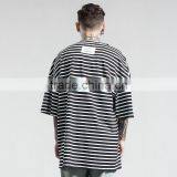 Stripe Cotton Short Sleeves t Shirt for Men thumbnail-2