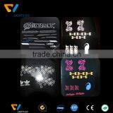 Silver Grey Heat Transfer Printing Engraved Reflective Logo for T-shirt Heat Transfer Sticker thumbnail-3