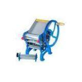 Eco Friendly Blue Color Flexible Detachable Household Stainless Iron Noodle Machine With Three Knive