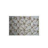 Sell Silver/Gold Metallic Thread Embroidery Fabric thumbnail-1