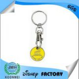 custom trolley coin keychain, metal keychain, keychain, coin keychain
