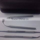 Tongue Scraper With Dental Tools Kit/ Tarter Scraper With Tongue Cleaner thumbnail-2