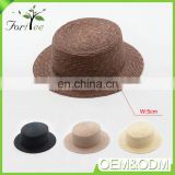 Wholesale Customized Craft Styles Classical Sun Hat Beach Surf Straw Hats for Men / Women thumbnail-6