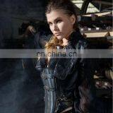 Steampunk Bird Necklace With Chains Plastic Crystal Beads and Bird's Head thumbnail-6