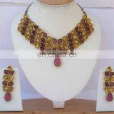 INDIAN KUNDAN PARTYWEAR DESIGNER JEWELRY